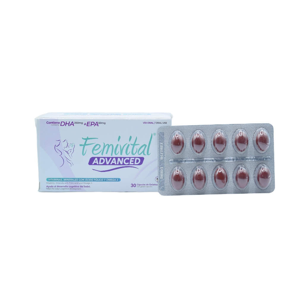 FEMIVITAL ADVANCED 30 CAPSULA GEL EXELTIS