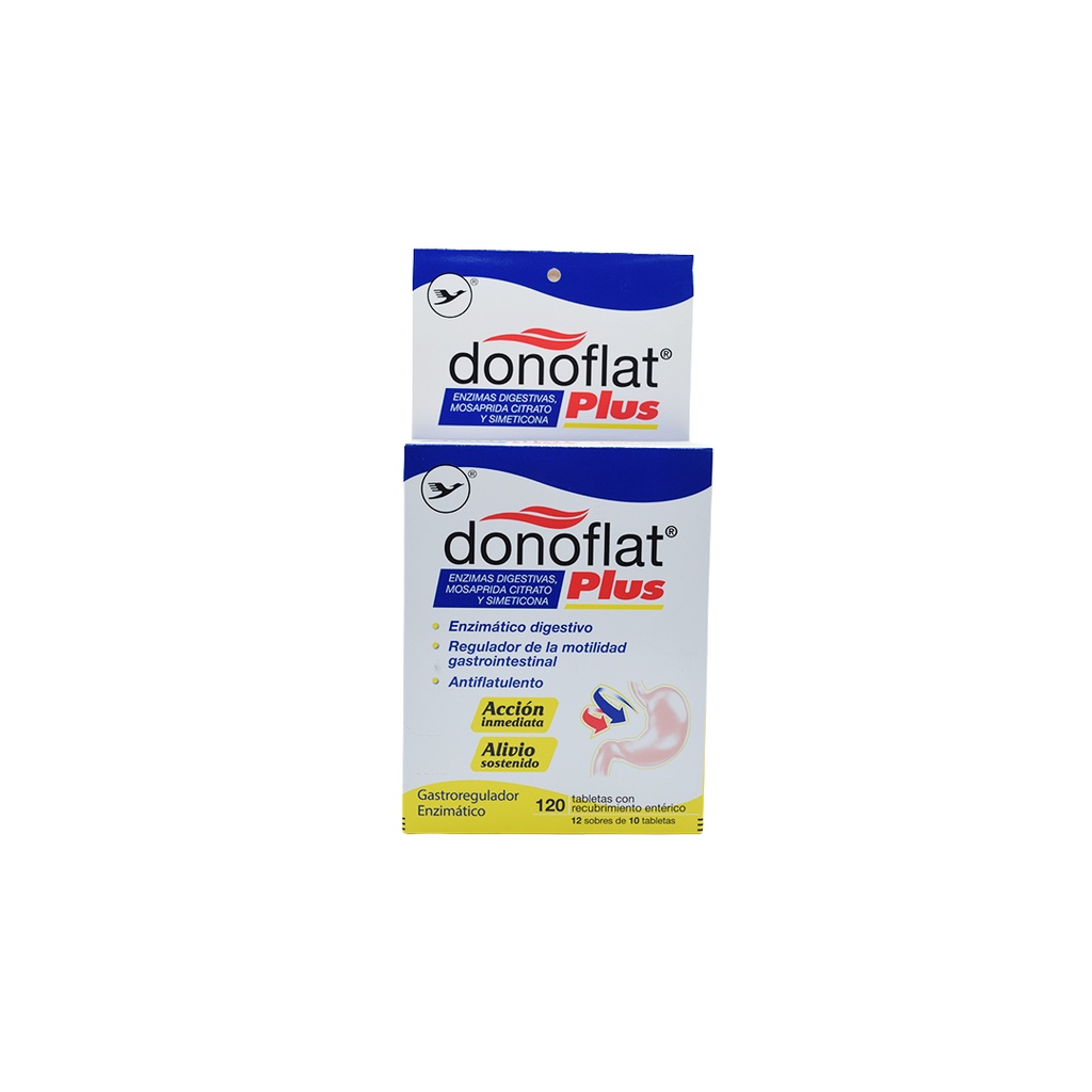 DONOFLAT PLUS TABLETAS x 120                                                                         