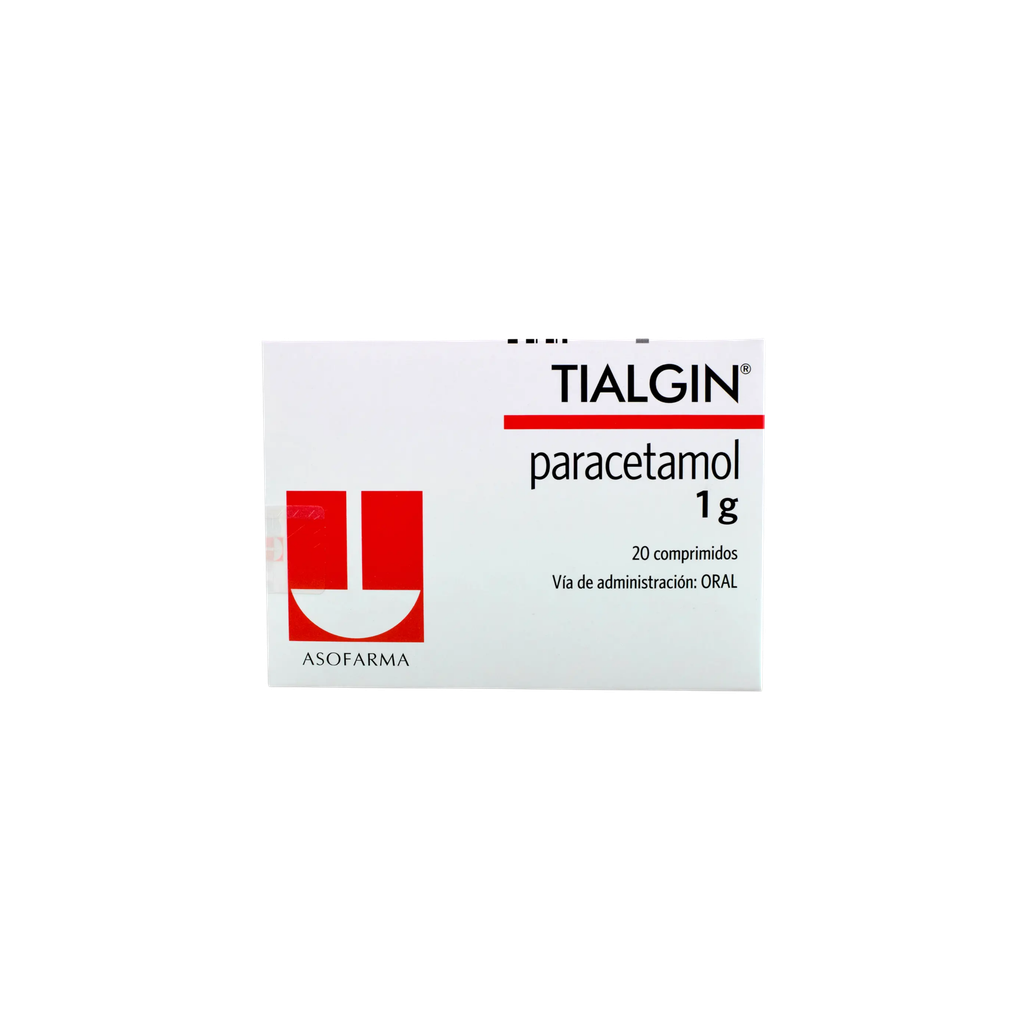 TIALGIN 1GR 20 COMPRIMIDO ASOFARMA