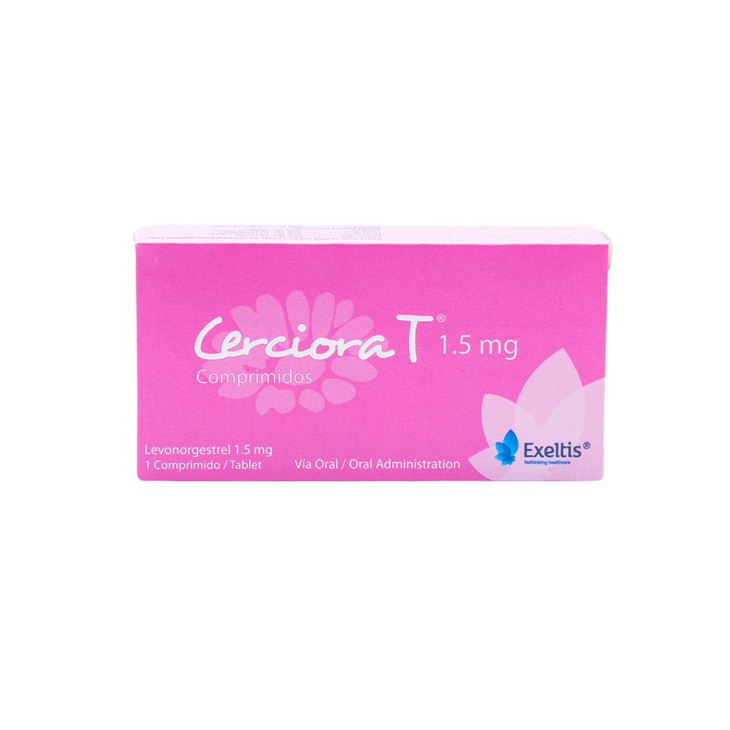 CERCIORA-T 1.5 MG CAJA X 1 EXELTIS