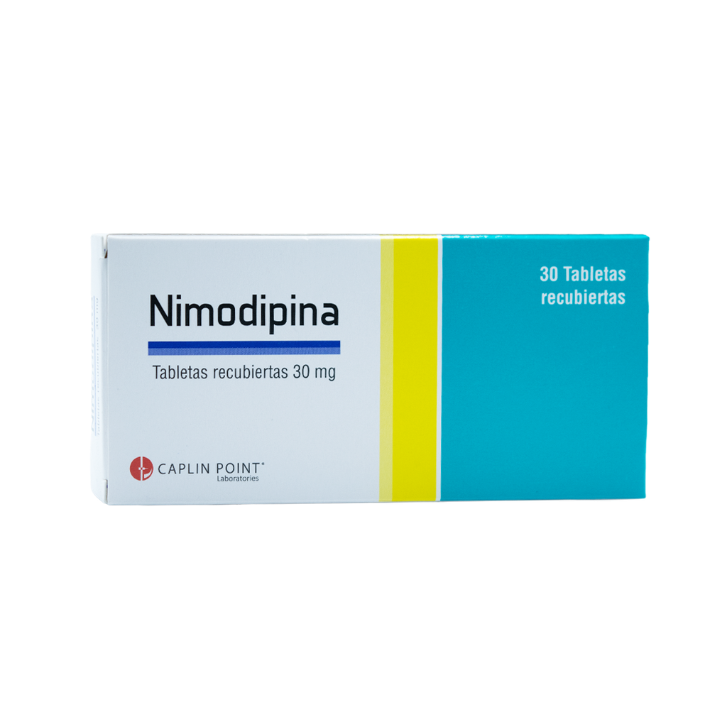 Nimodipina Tabletas 30mg - 3x10s Caplin Point