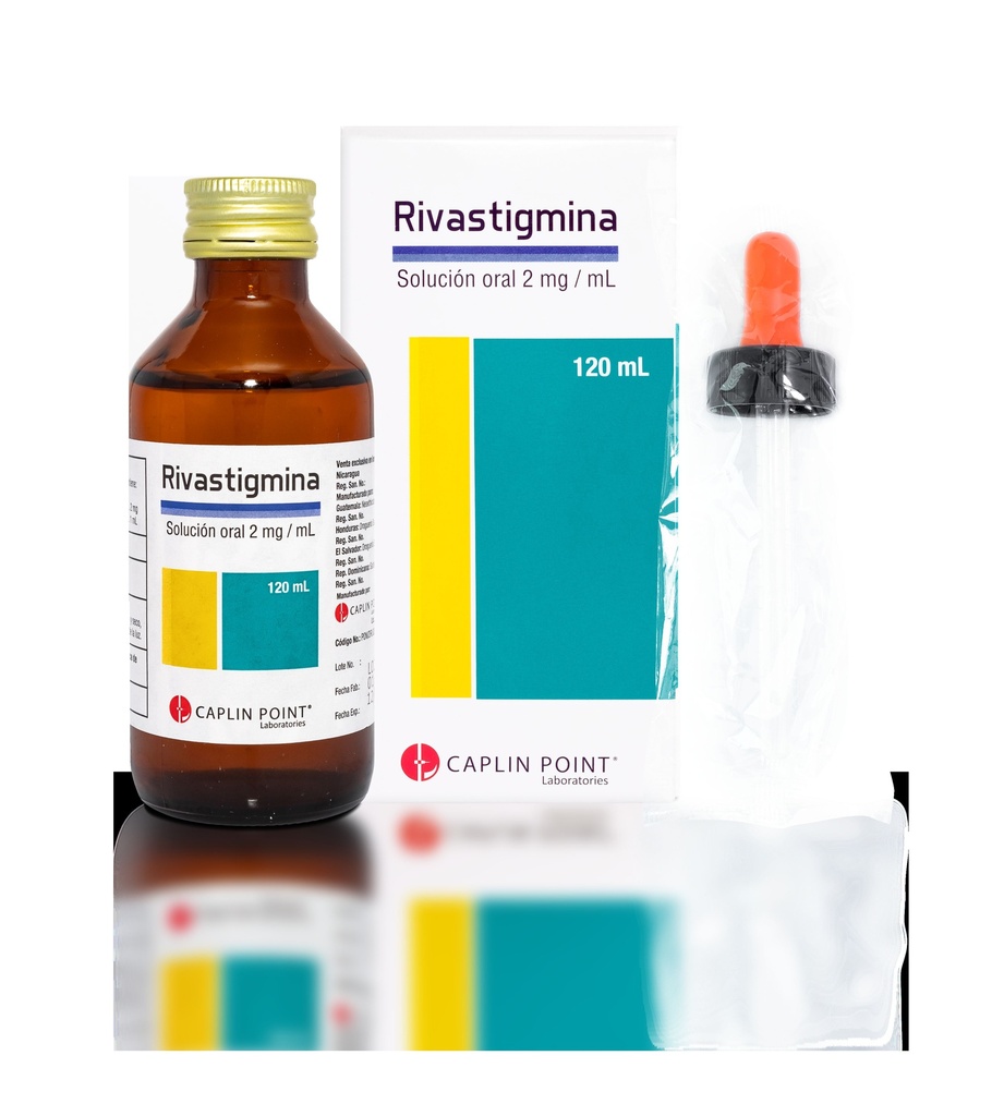 Rivastigmina solución oral 2mg/ml - 120ml Caplin Point
