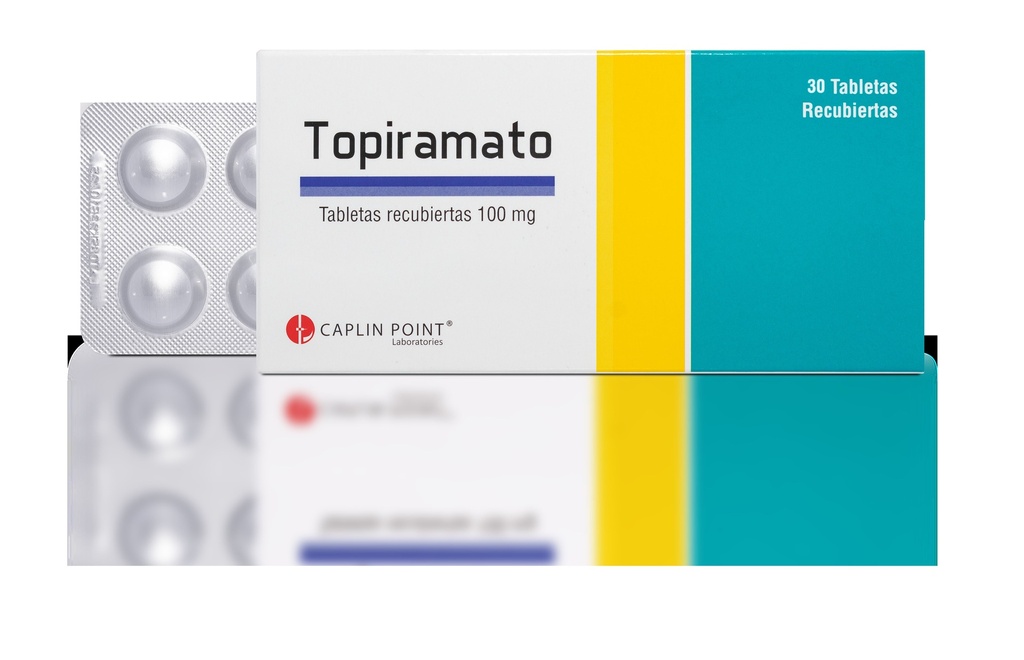 TOPIRAMATO 100MG TABLETAS x 30s Caplin Point
