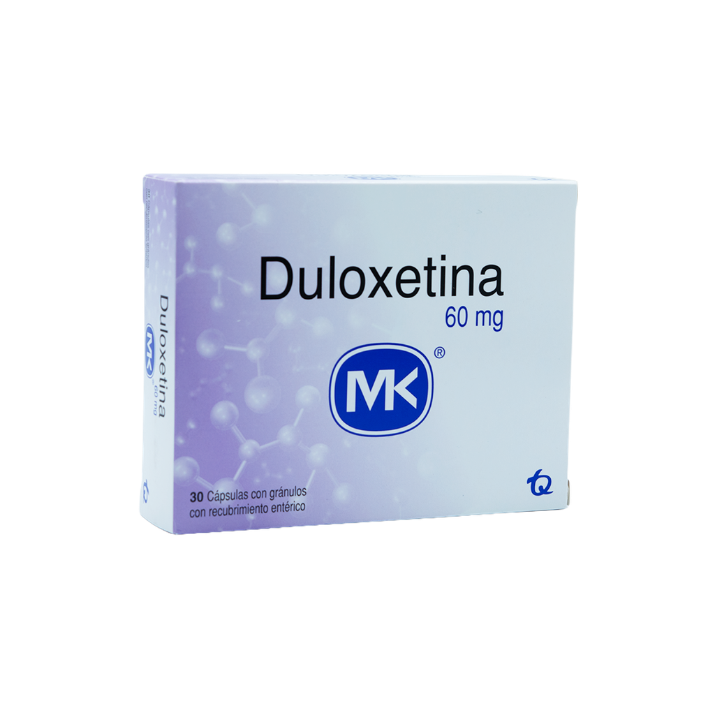 DULOXETINA  60MG 28 CAPSULA MK