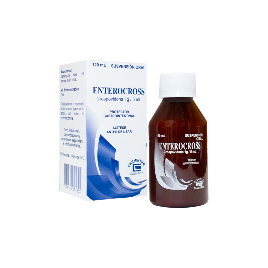 ENTEROCROSS 1G/5ML 120ML SUSPENSION