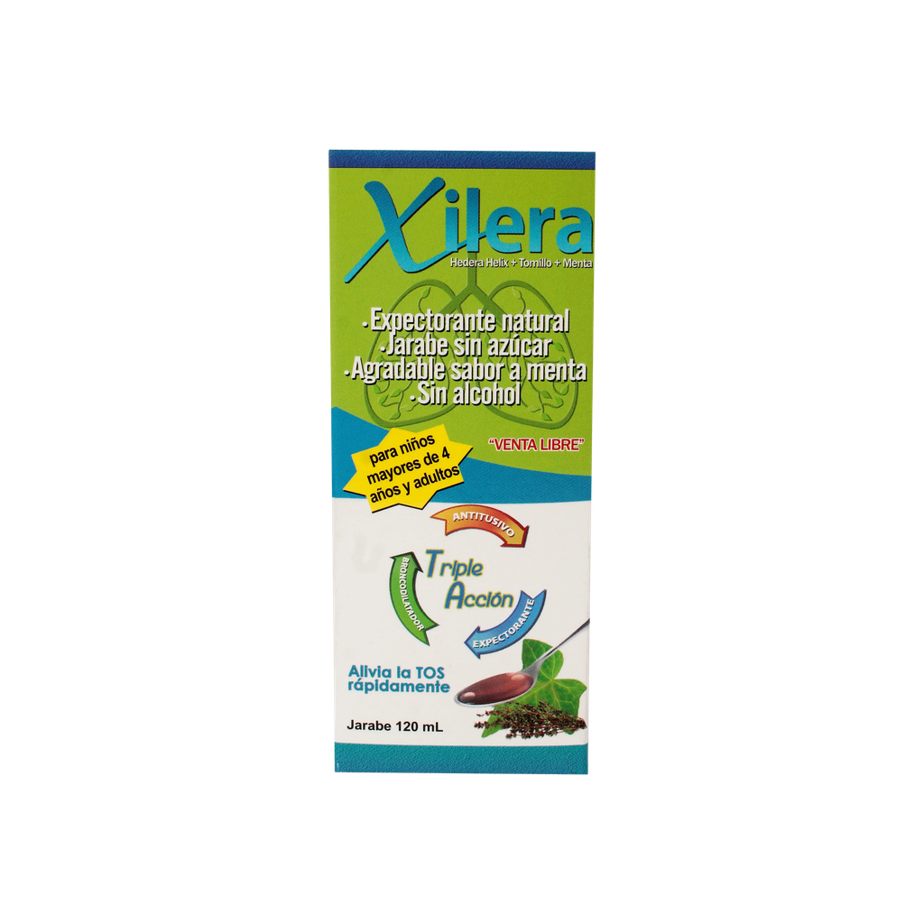 XILERA EXPECTORANTE MENTA 120ML JARABE