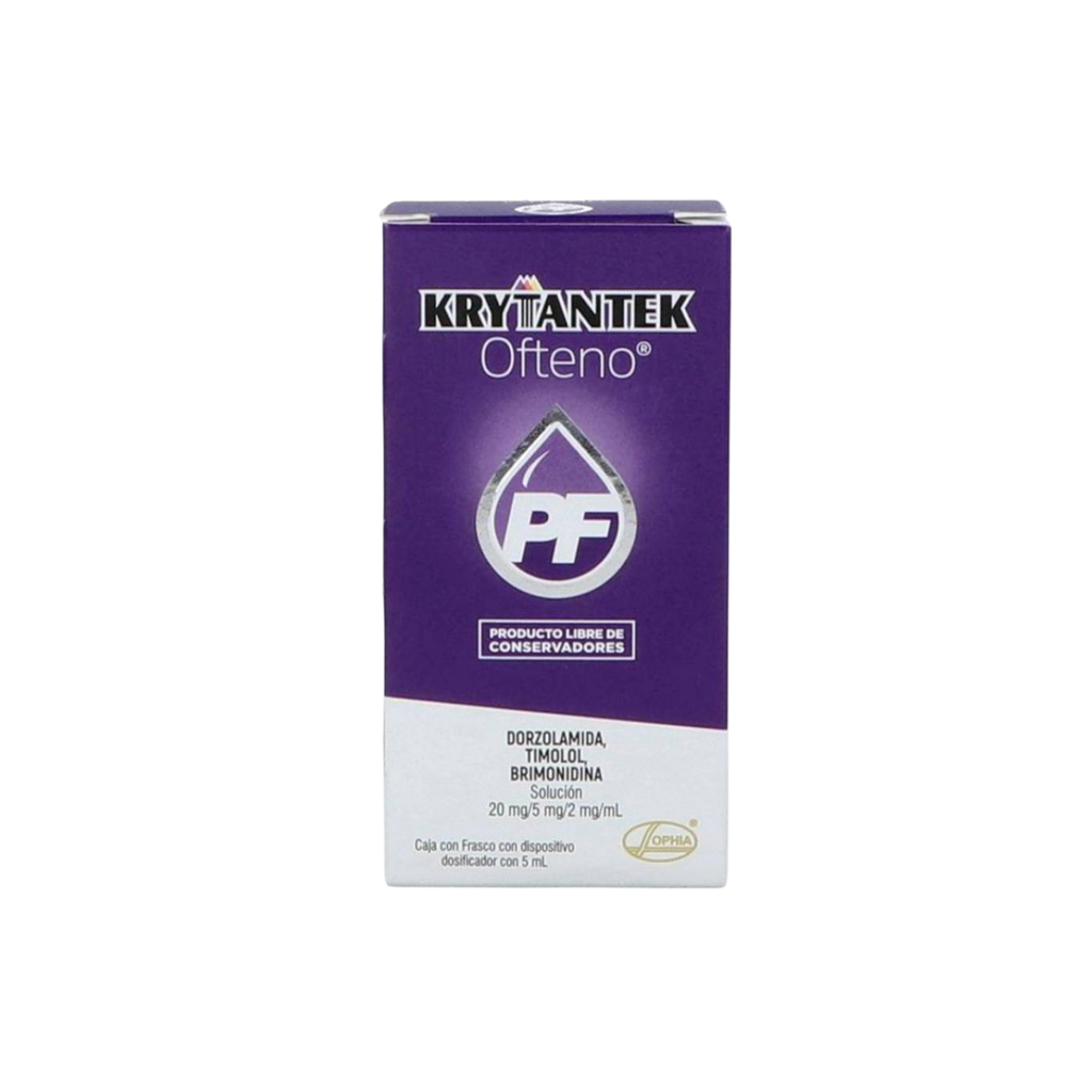 KRYTANTEK PF OFTENO 2%/0.5%/0.2% 5ML SOLUCION OFTALMICA
