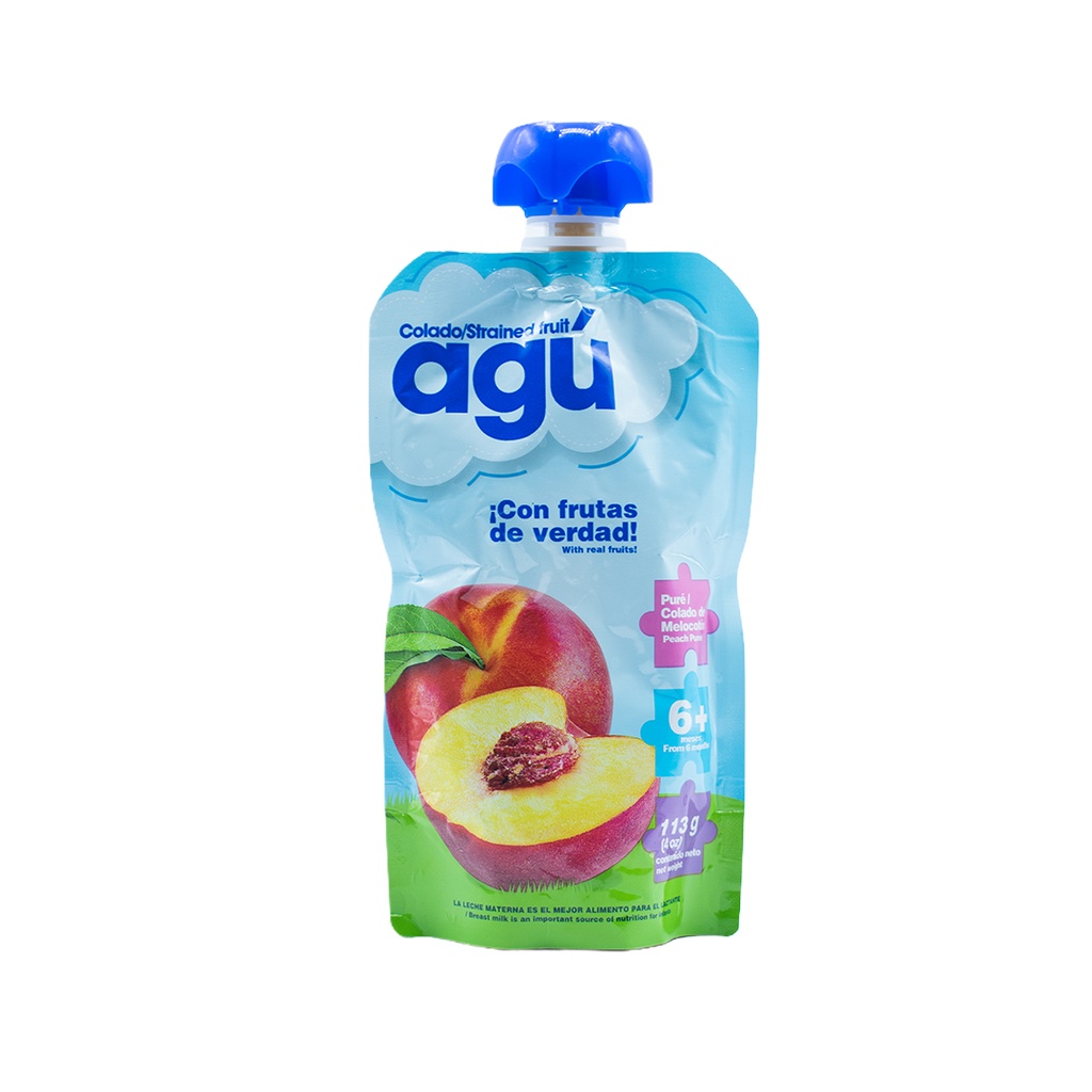 AGU BABY DOY PACK MELOCOTON X 113GRS