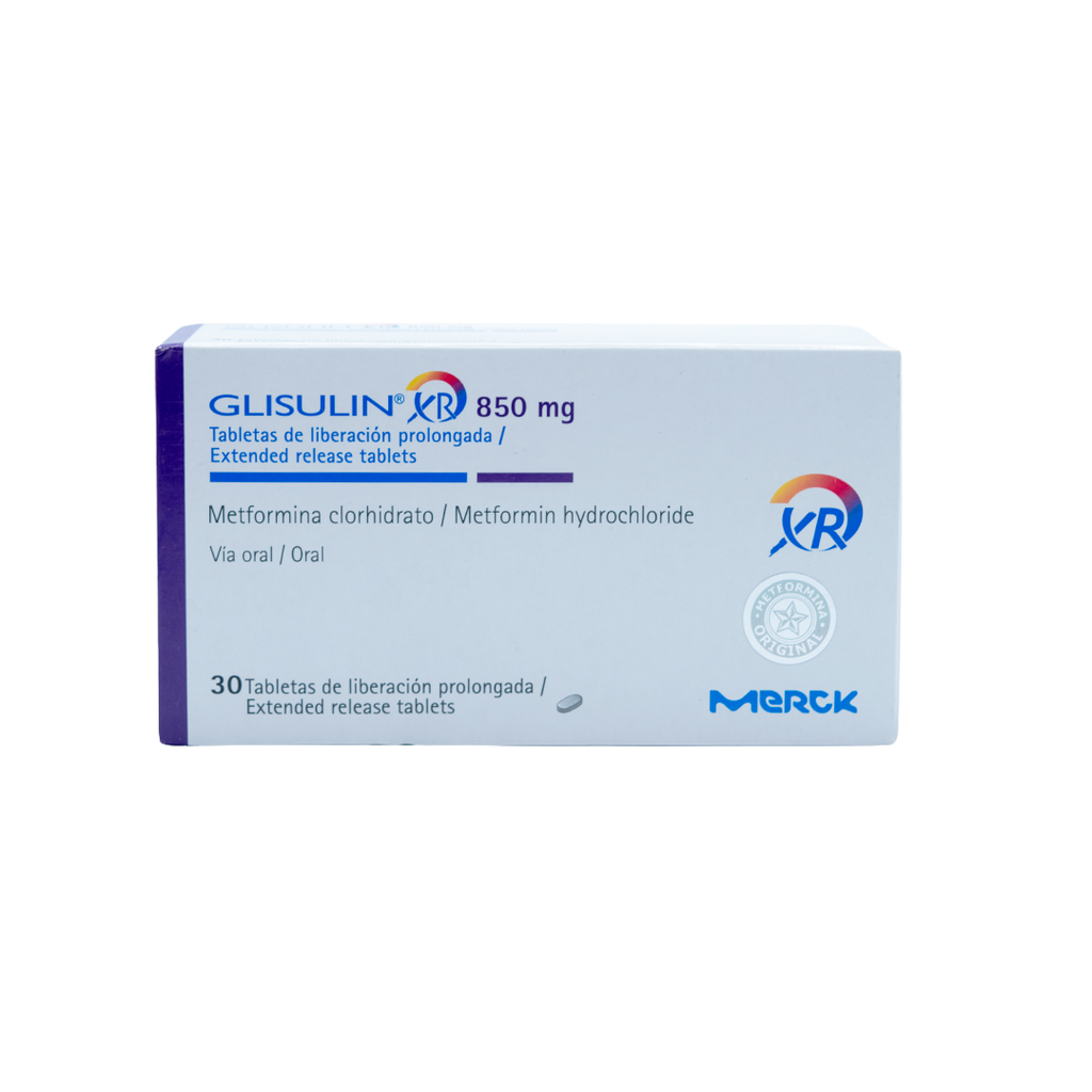 GLISULIN XR 850MG 30 TABLETA MERCK