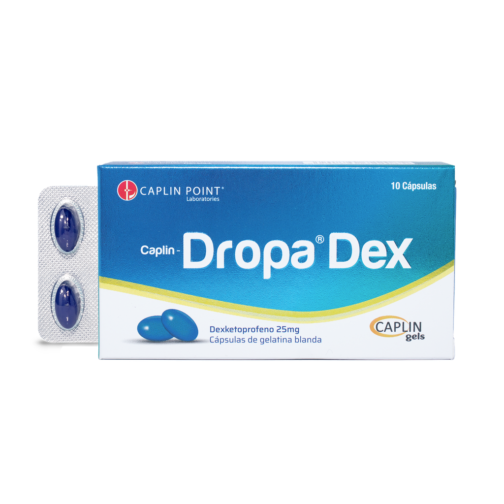 DROPA DEX (Capsula de Gel 25mg) x 10s Caplin Point Laboratories TVC