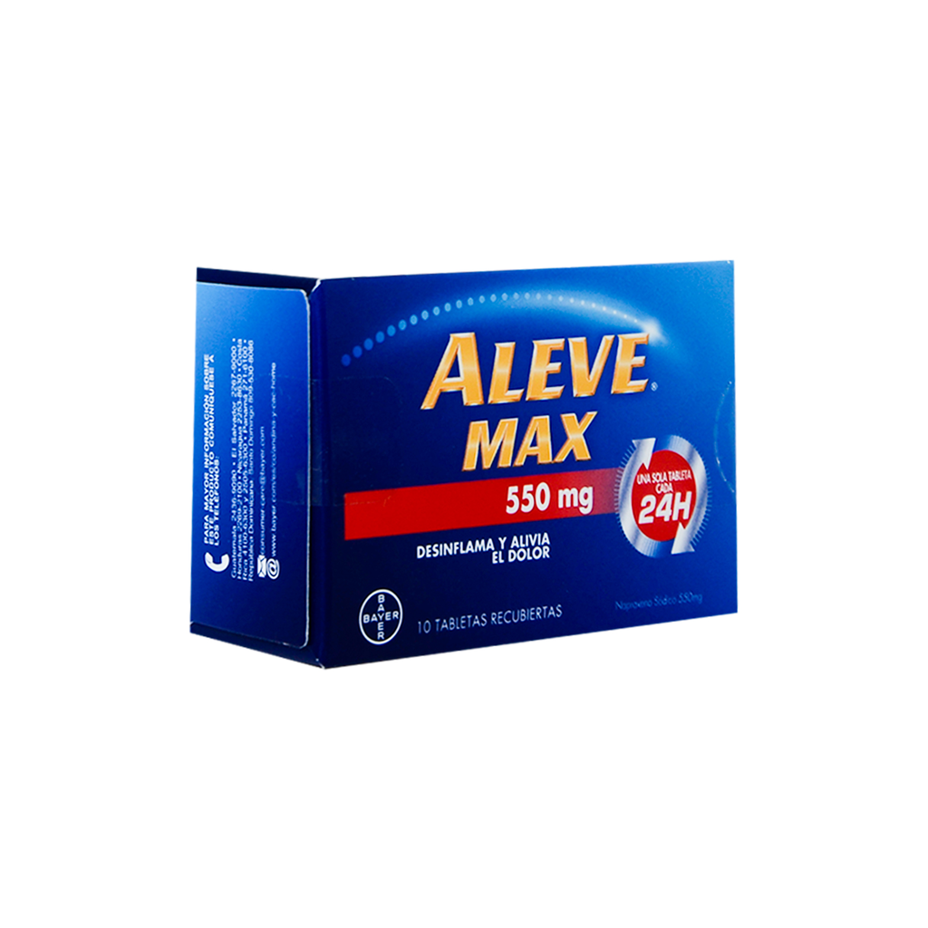 ALEVE MAX 550MG 10 TABLETA BAYER OTC