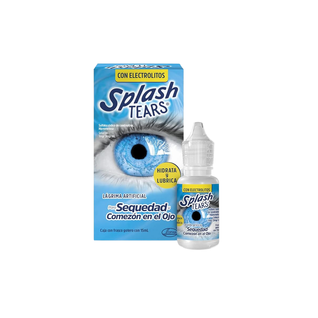 SPLASH TEARS 0.1%/0.2% 15ML SOLUCION OFTALMICA