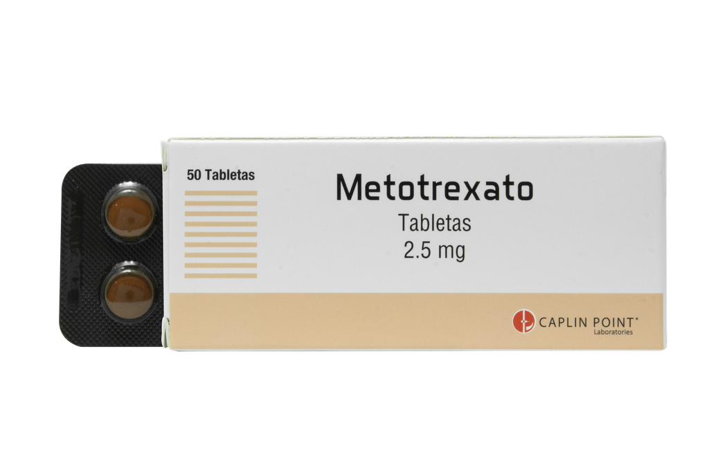 Metotrexato 2.5mg x 10 Tabletas Caplin Point Laboratories