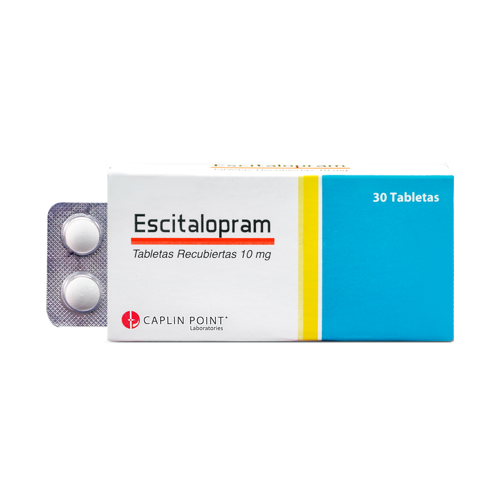 Escitalopram 10mg Tabletas x 30s Caplin Point Laboratories