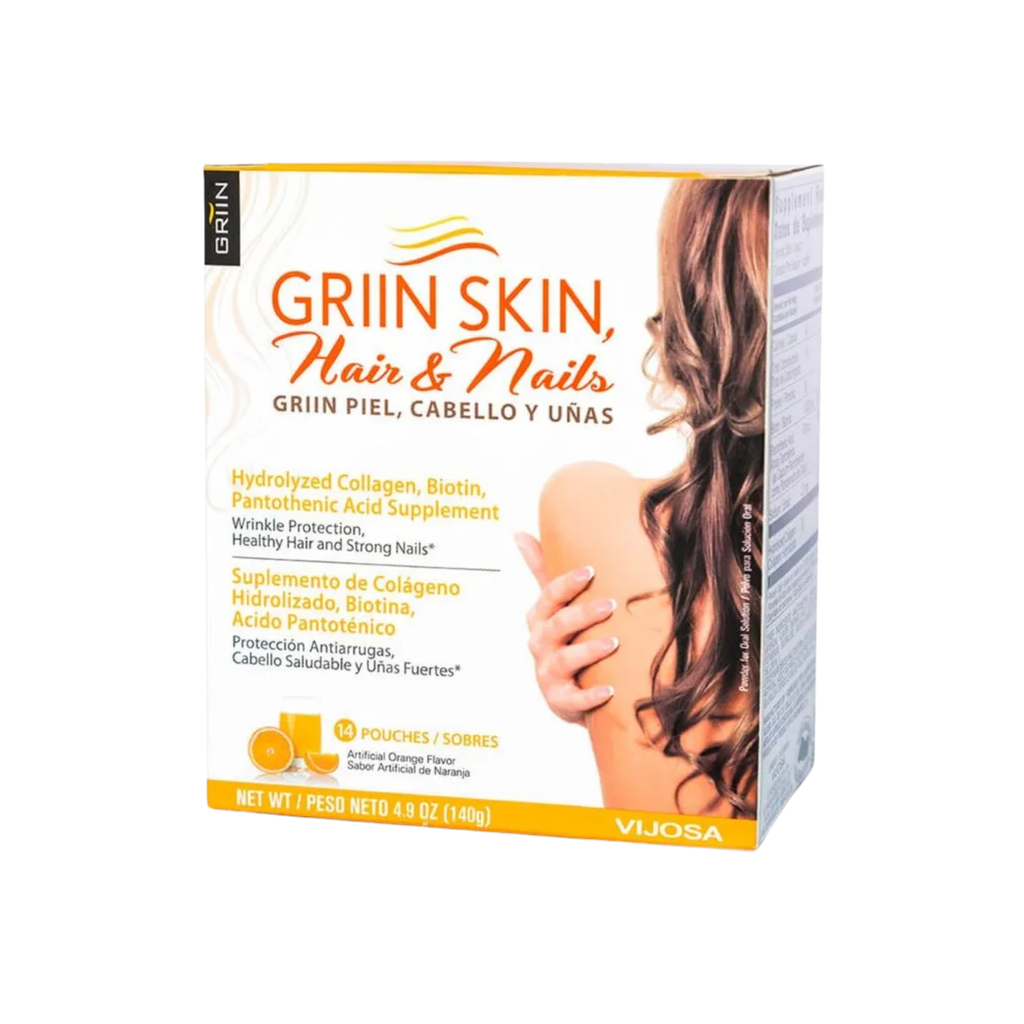 GRIIN SKIN PELO Y UÑAS 14 SOBRE POLVO VIJOSA