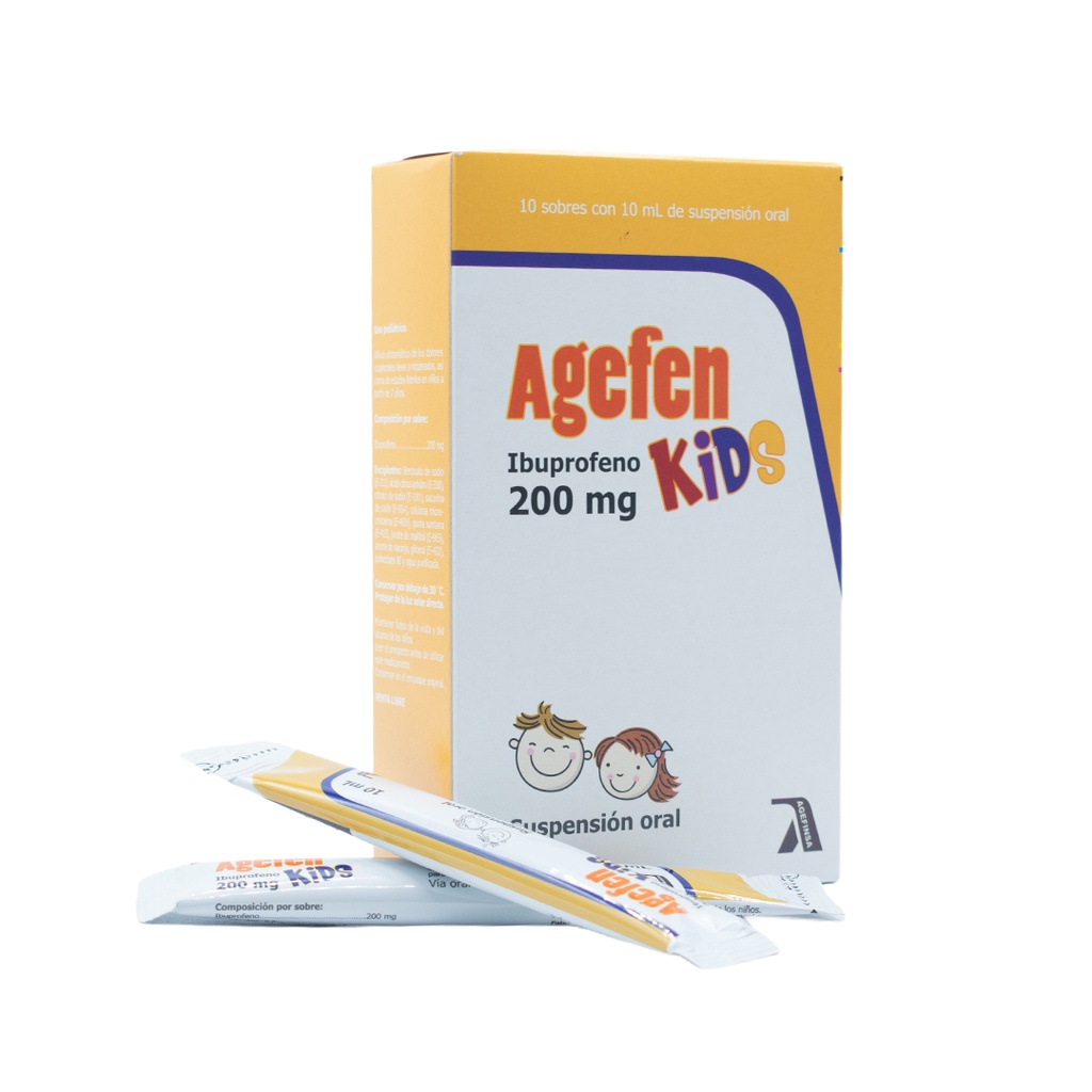 AGEFEN KIDS 200MG x SOBRE BEB 10ML