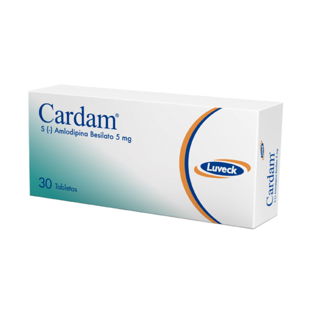 CARDAM 2.5MG 30 COMPRIMIDO LUVECK