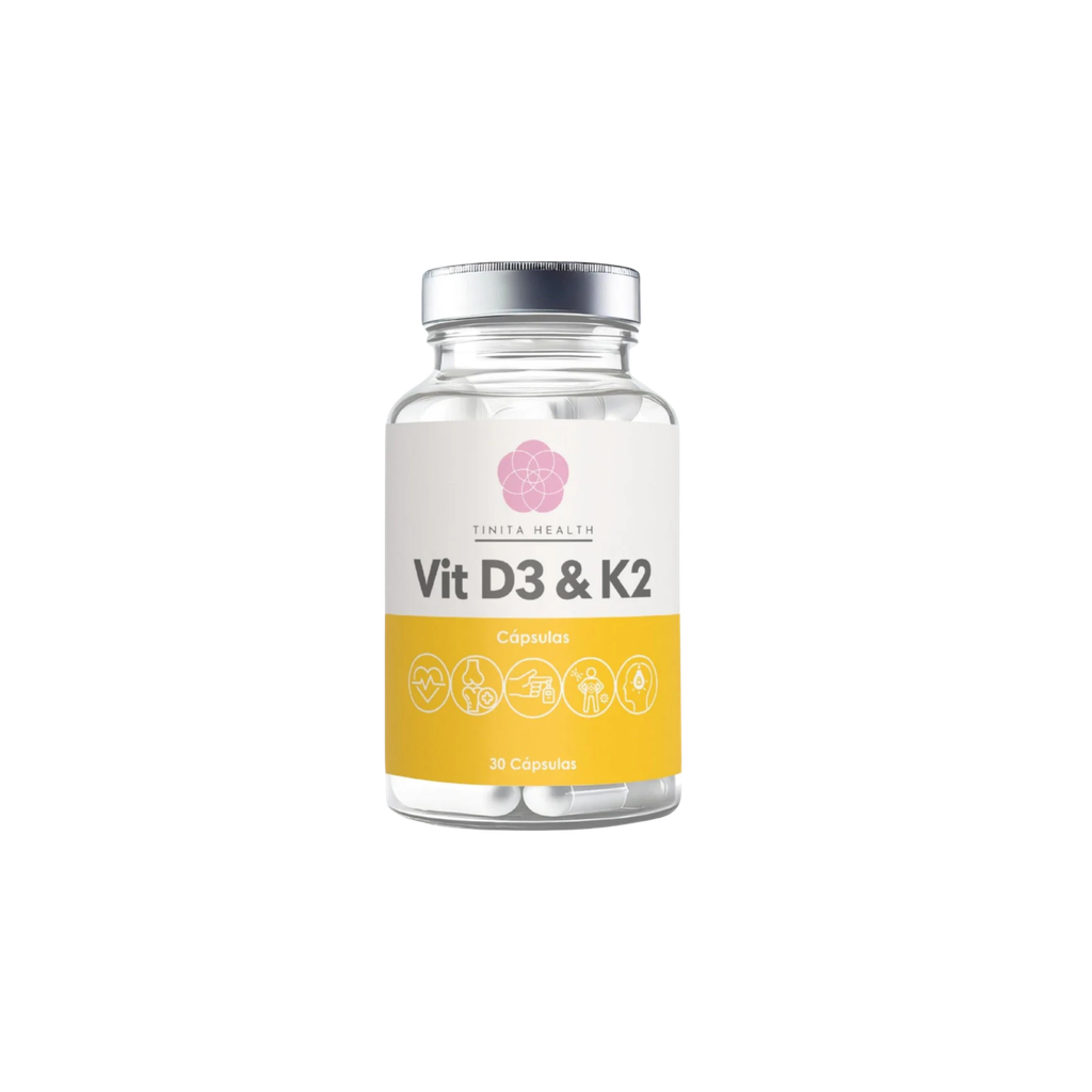 Vitamina D3 + K2 60 Caps. Tinita Health