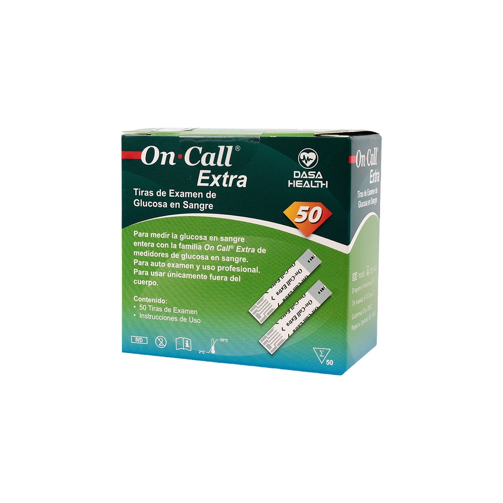 TIRAS DE GLUCOSA ON CALL