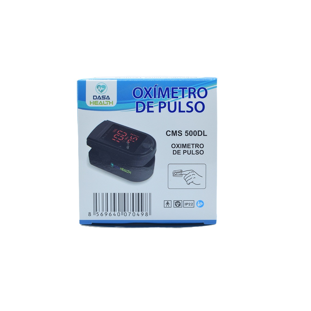 OXIMETRO DE PULSO 500DL NEGRO