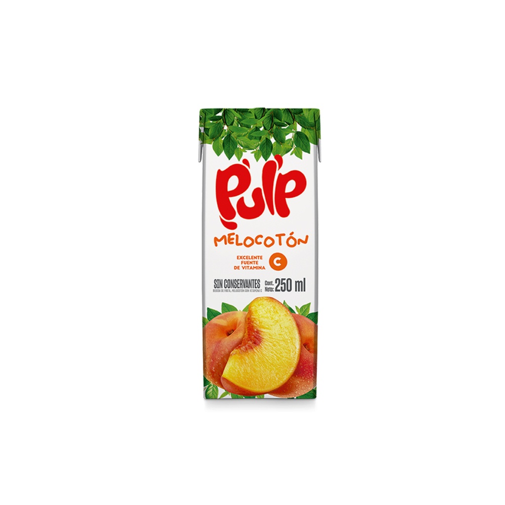 PULP MELOCOTON TETRA PACK 250 ML