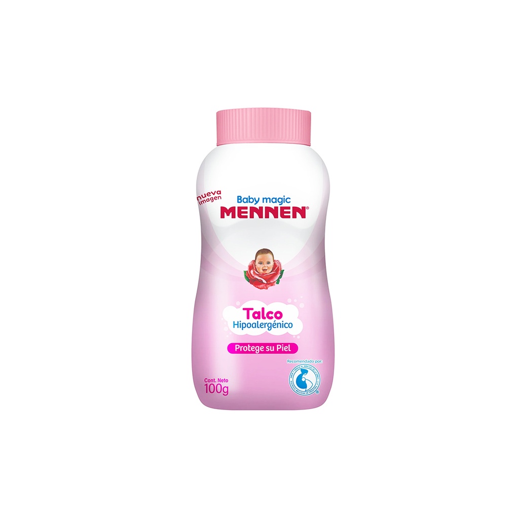 MENNEN TALCO 100G BABY MAGIC ROSA COLGATE