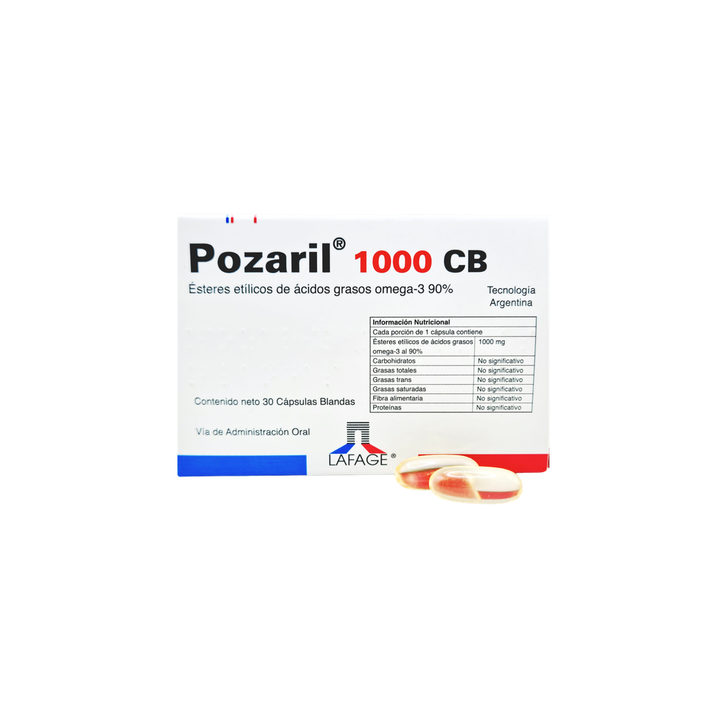 FOZARIL 1000 MG. X 30 CAPS LAFAGE