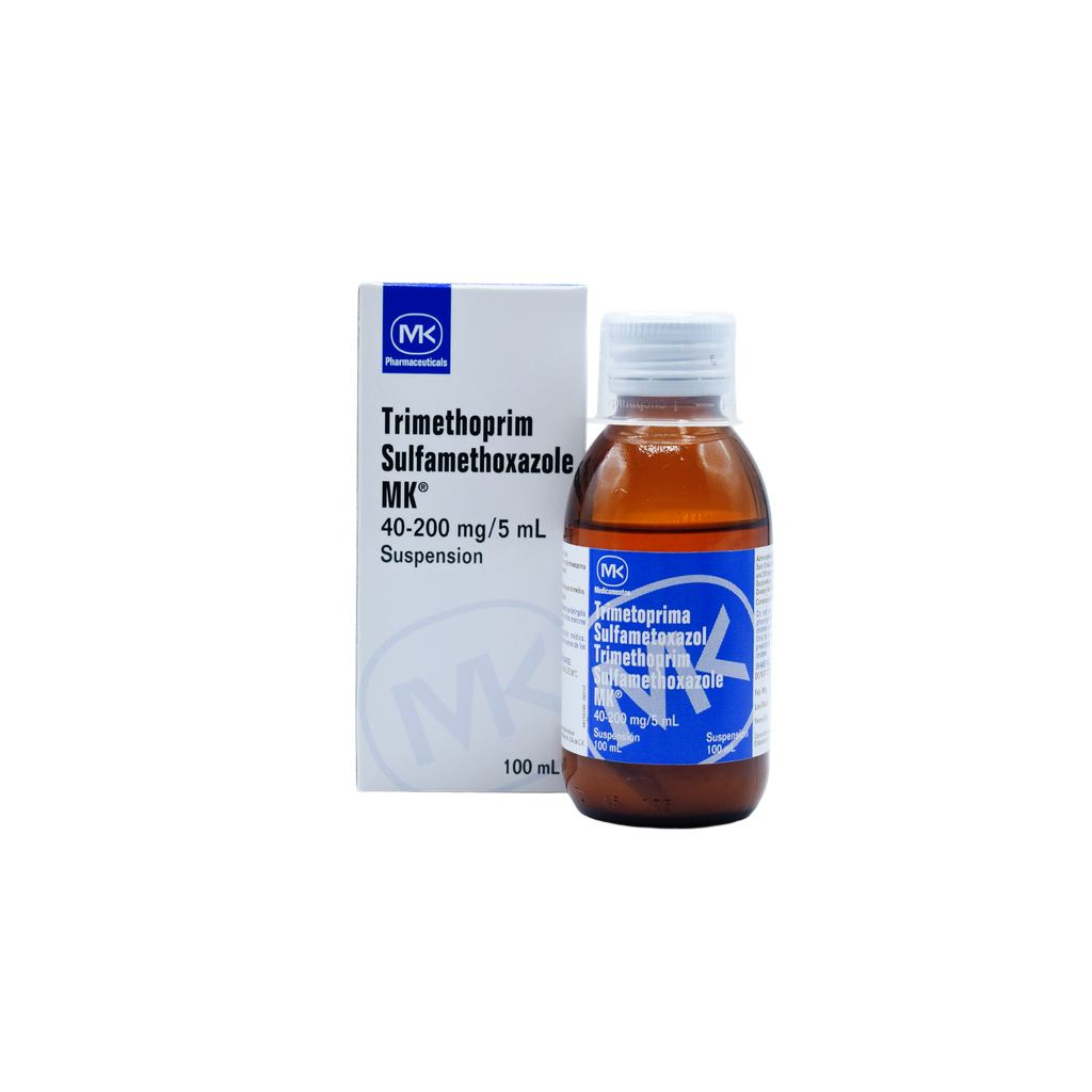 TRIMETOPRIM SULFA MK 200MG/40MG/5ML 100ML SUSPENSION MCKESSON