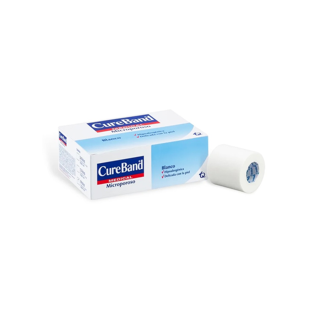Micropore Blanco 2x10 YD CUREBAND