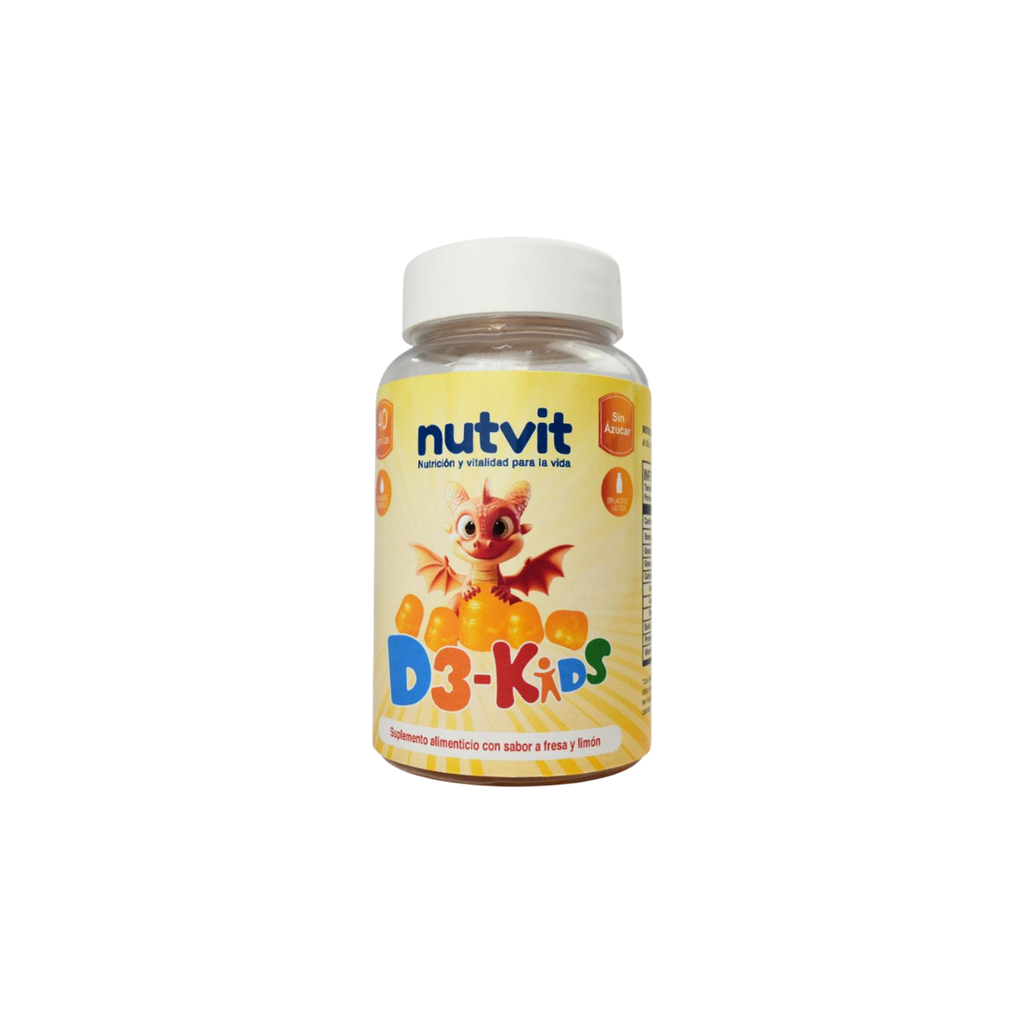 Gummies Kids Vitamina D3 x 40  Sin/Azucar Nutvit