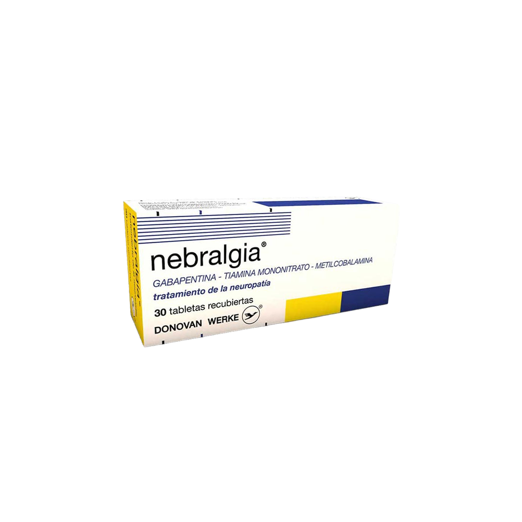 NEBRALGIA 300MG 30 TABLETAS DONOVAN