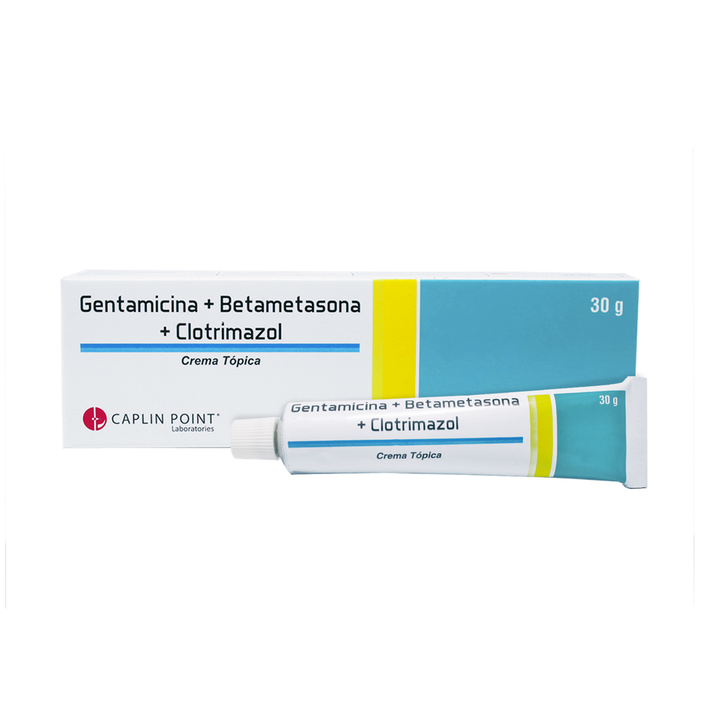 Genta+Beta+Clotri Crema 30gm tubo Caplin Point Laboratories