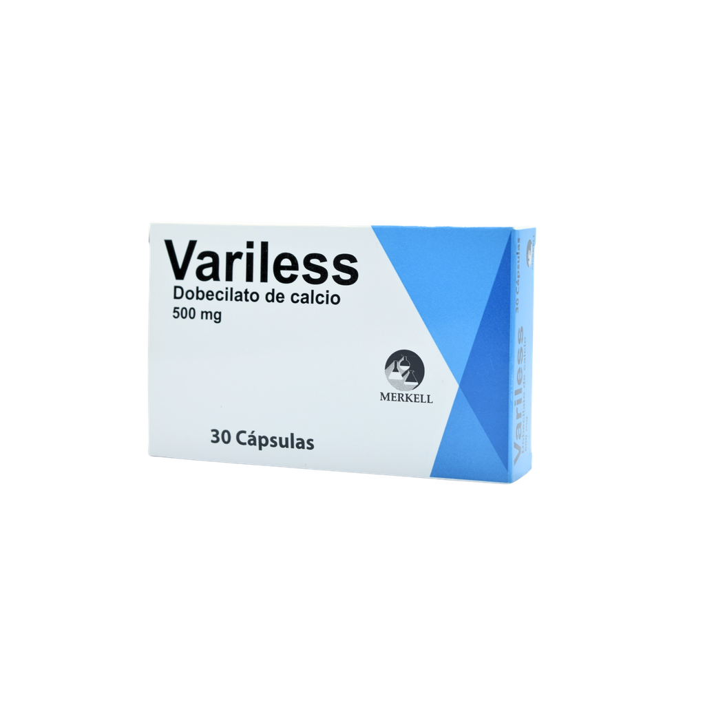 VARILESS 500 MG CAJA 30 TABLETAS MERKELL