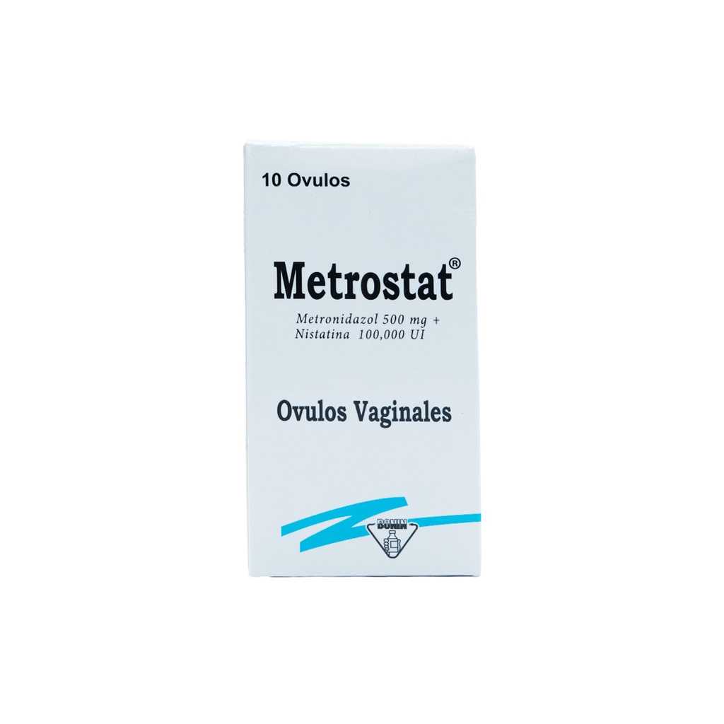 METROSTAT 500MG/100000UI 10 OVULO BONIN