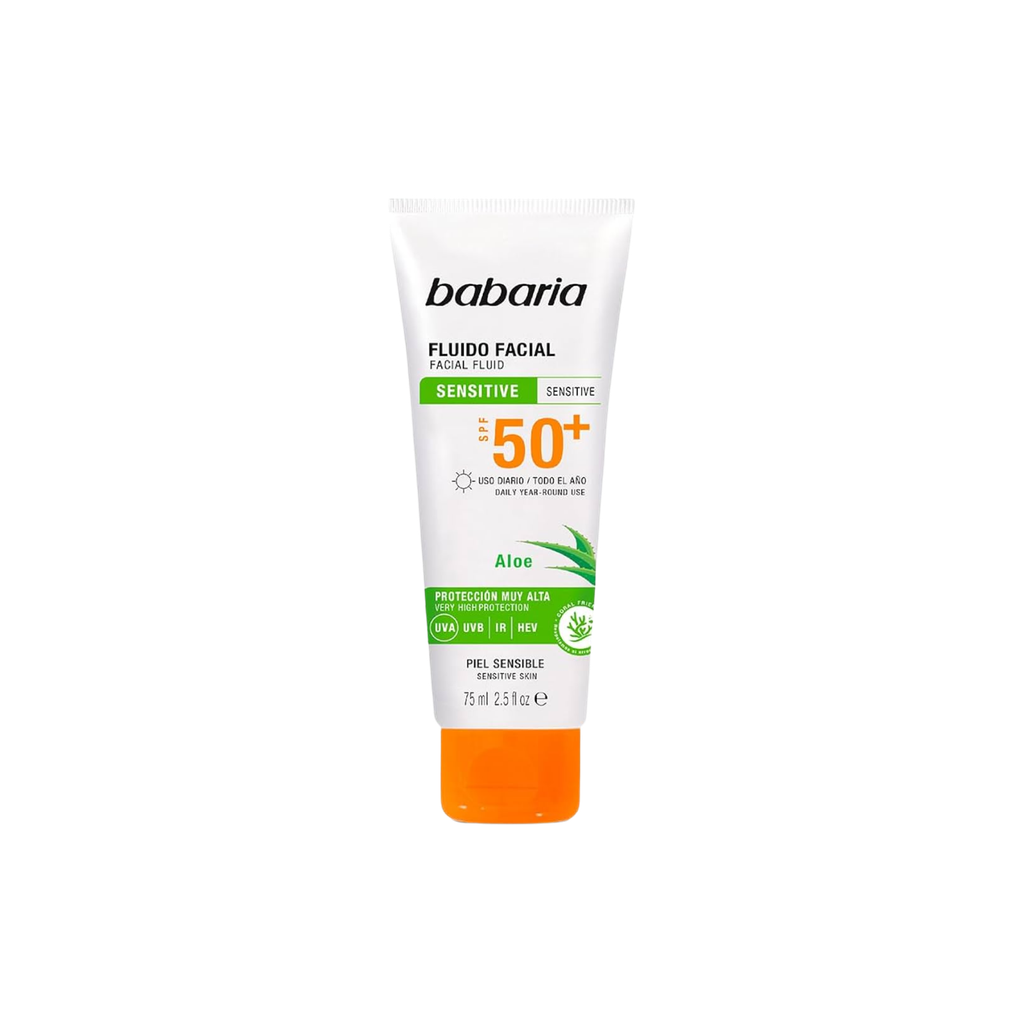 Protector Solar Babaria Piel Sensible SPF50 75 ml