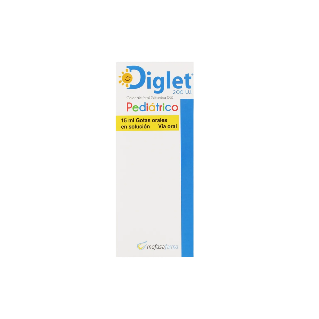 DIGLET PEDIATRICO 200UI GOTAS 15 ML MEFASA