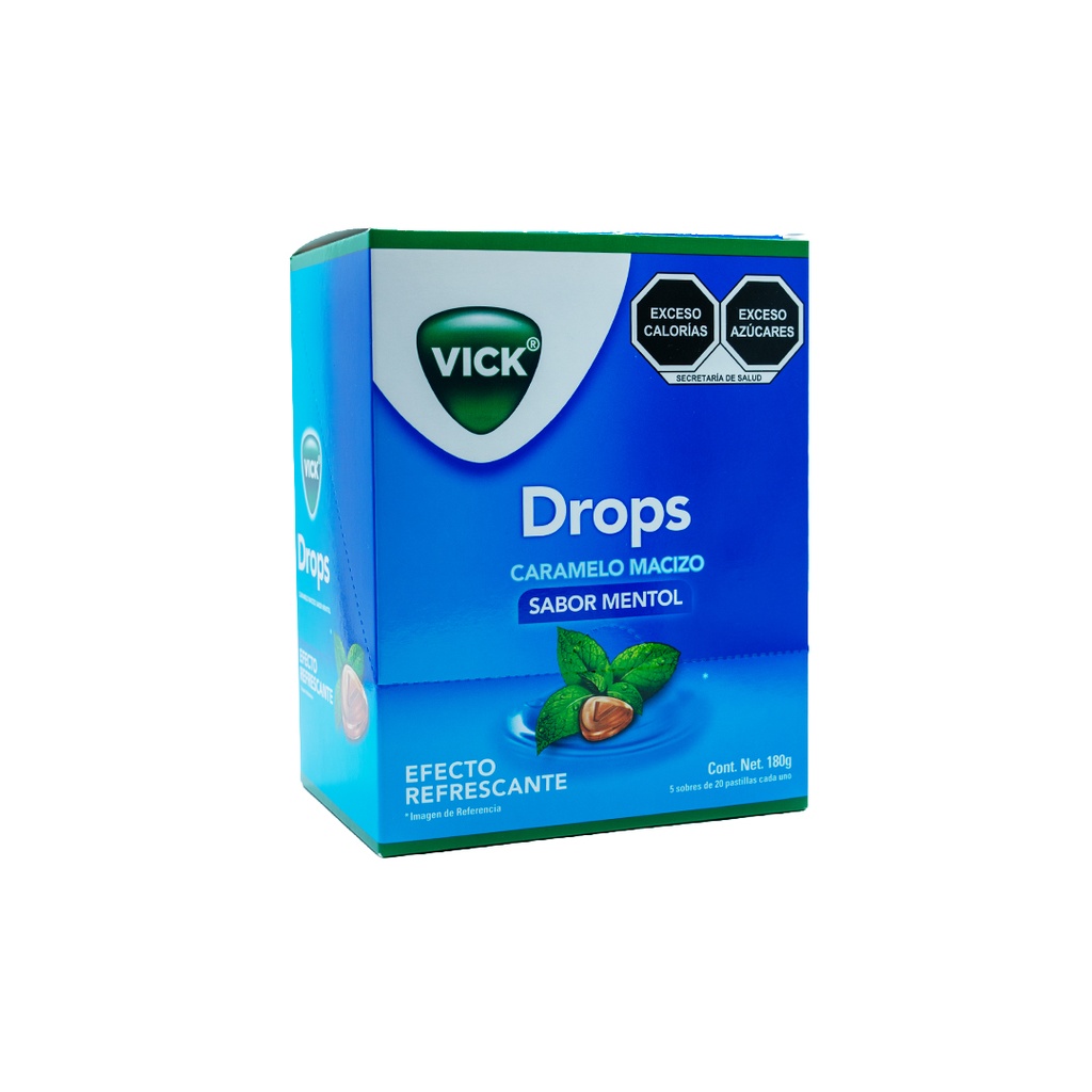 VICK DROPS SABOR MIEL BOLSA 20 UND P&G MEDICAL (copia)