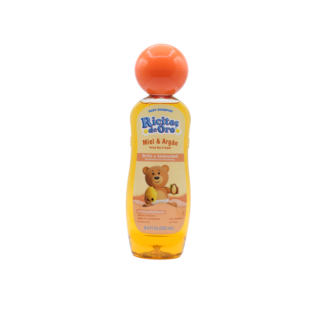 Ricitos de Oro Shampoo 250ml Miel & Argan