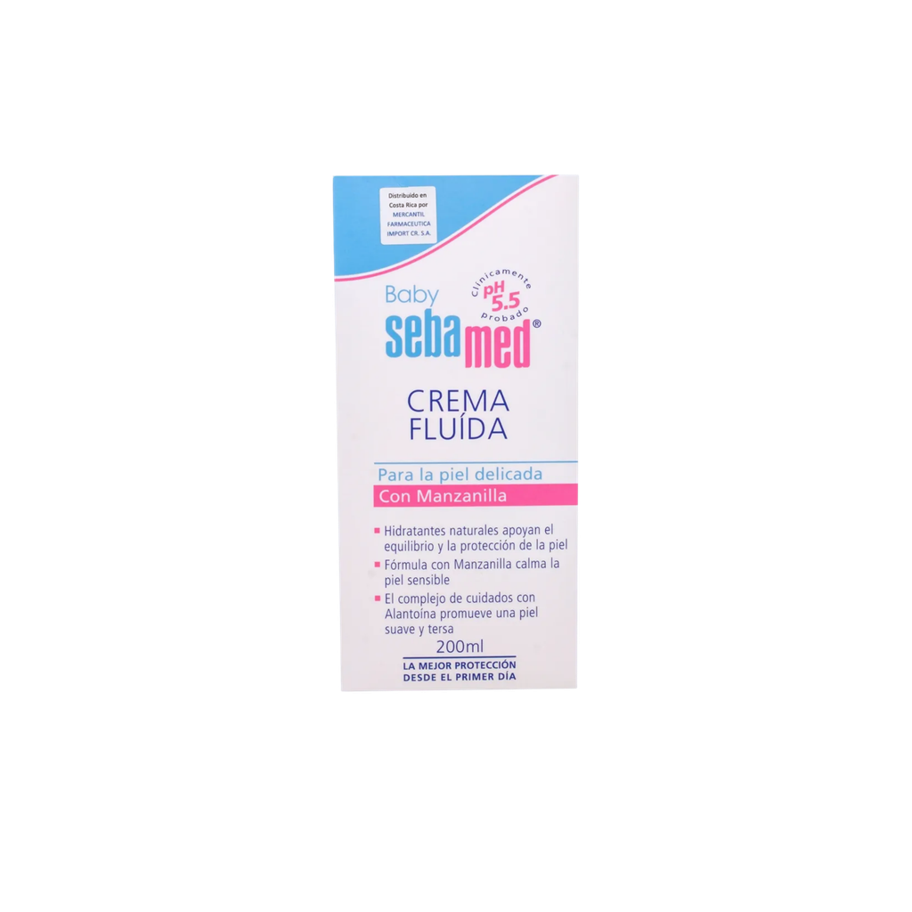 Crema Fluida para Bebé 200 ml Sebamed