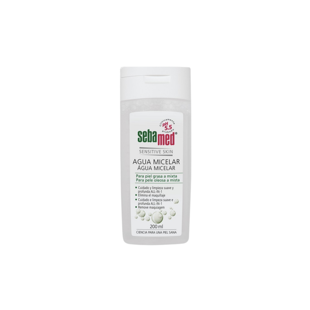 Agua Micelar Piel Grasa a Mixta 200 ml Sebamed