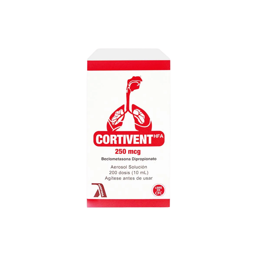 CORTIVENT AEROSOL 250MCG X 10ML