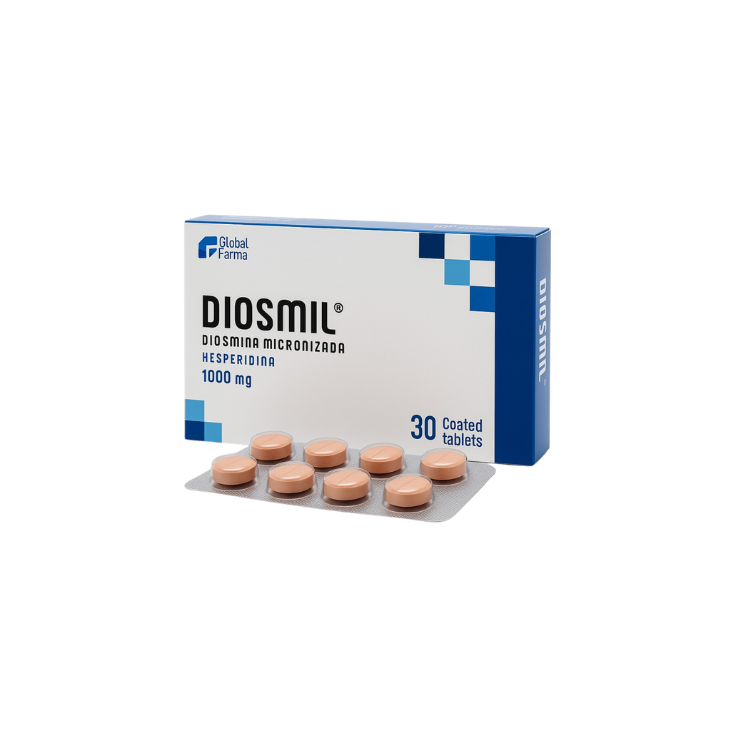 DIOSMIL 1000MG 30 COMPRIMIDO RECUBIERTO