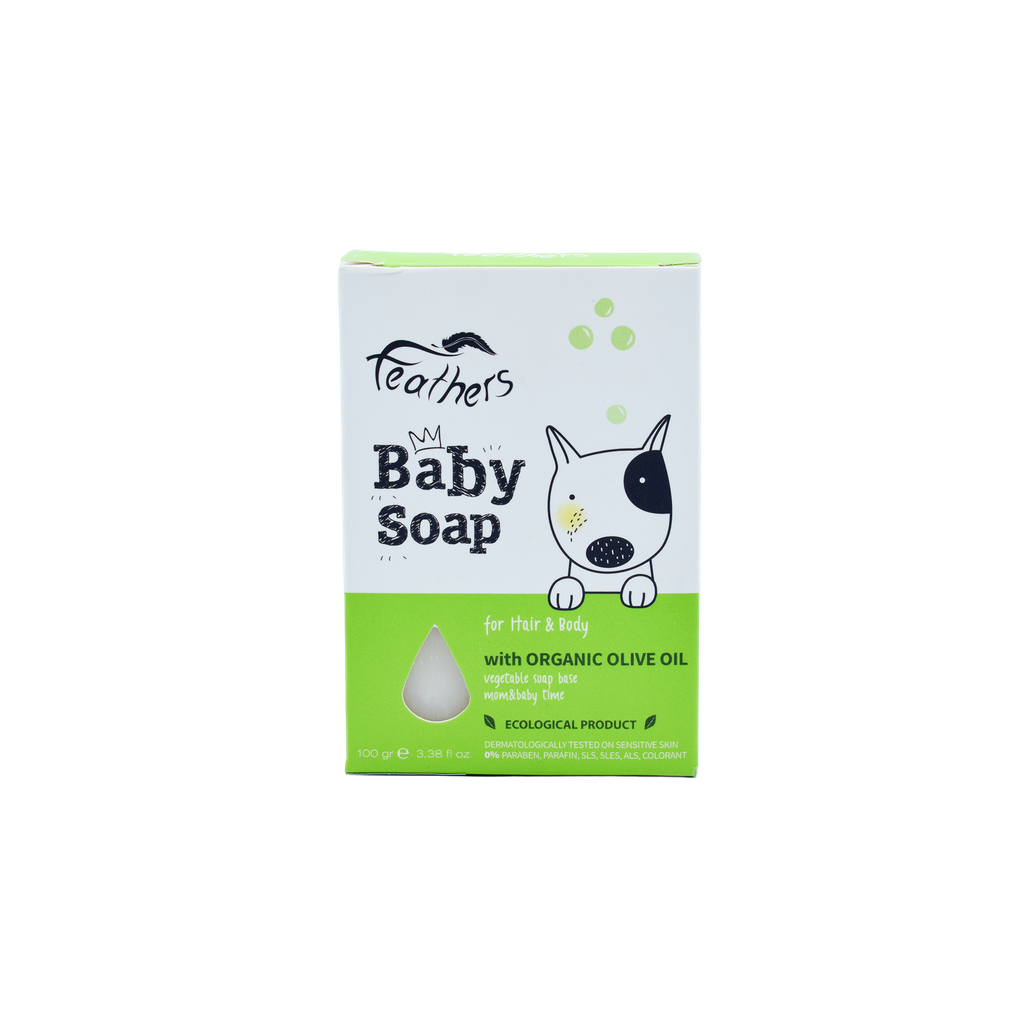 FEATHERS BABY SOAP 100g COSMOLIVE