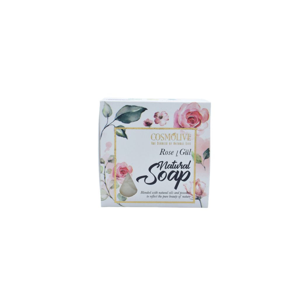 NATURAL SOAP ROSE 125g COSMOLIVE