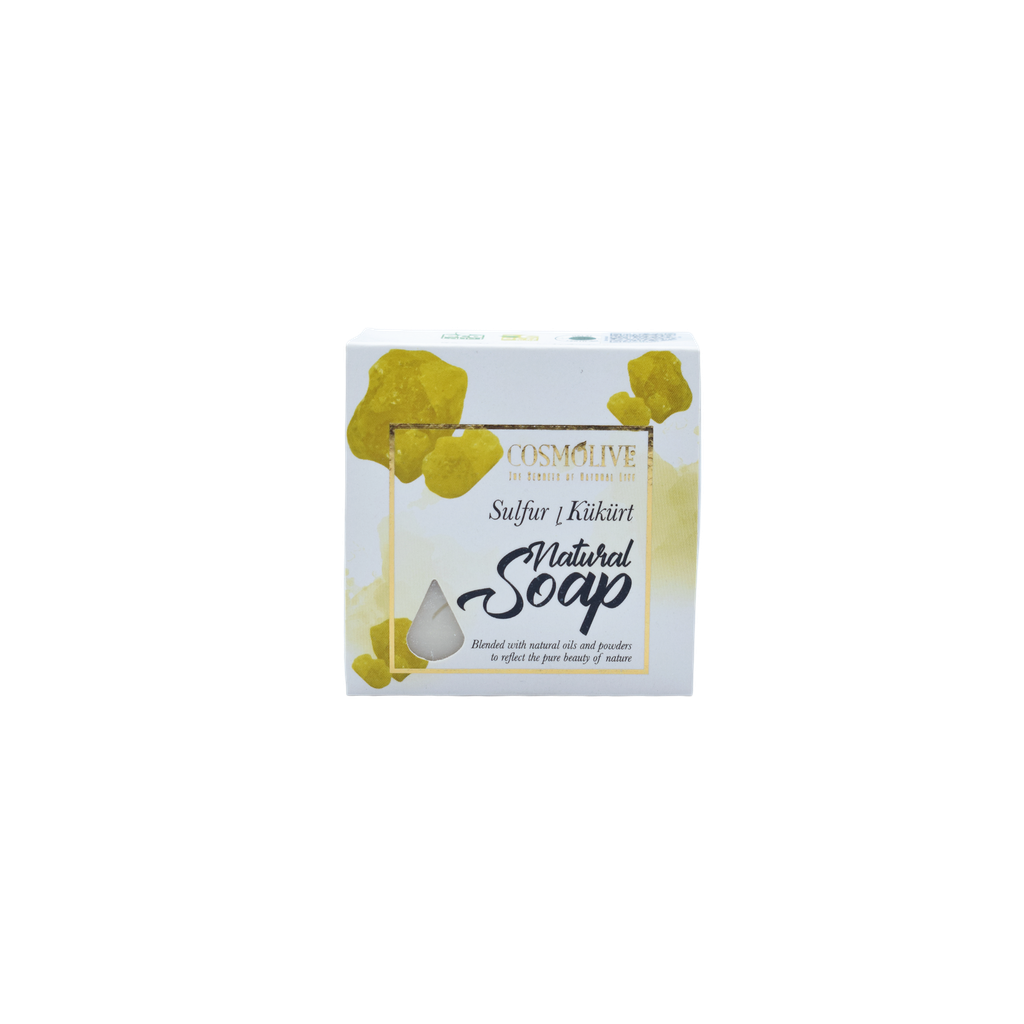 NATURAL SOAP SULFUR 125g COSMOLIVE