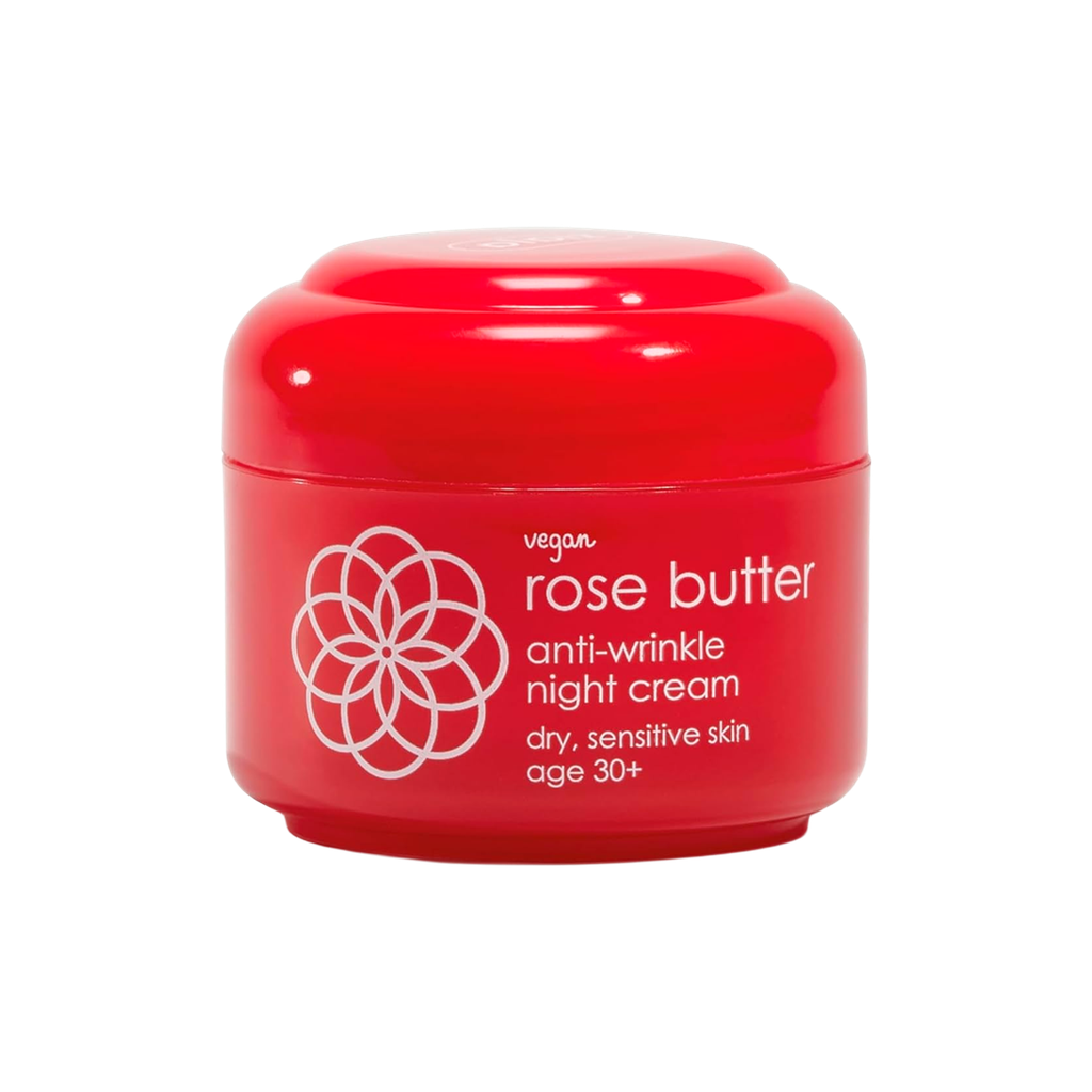 ZIAJA ROSE BUTTER ANTI-WRINKLE NIGHT CREAM 50 mll
