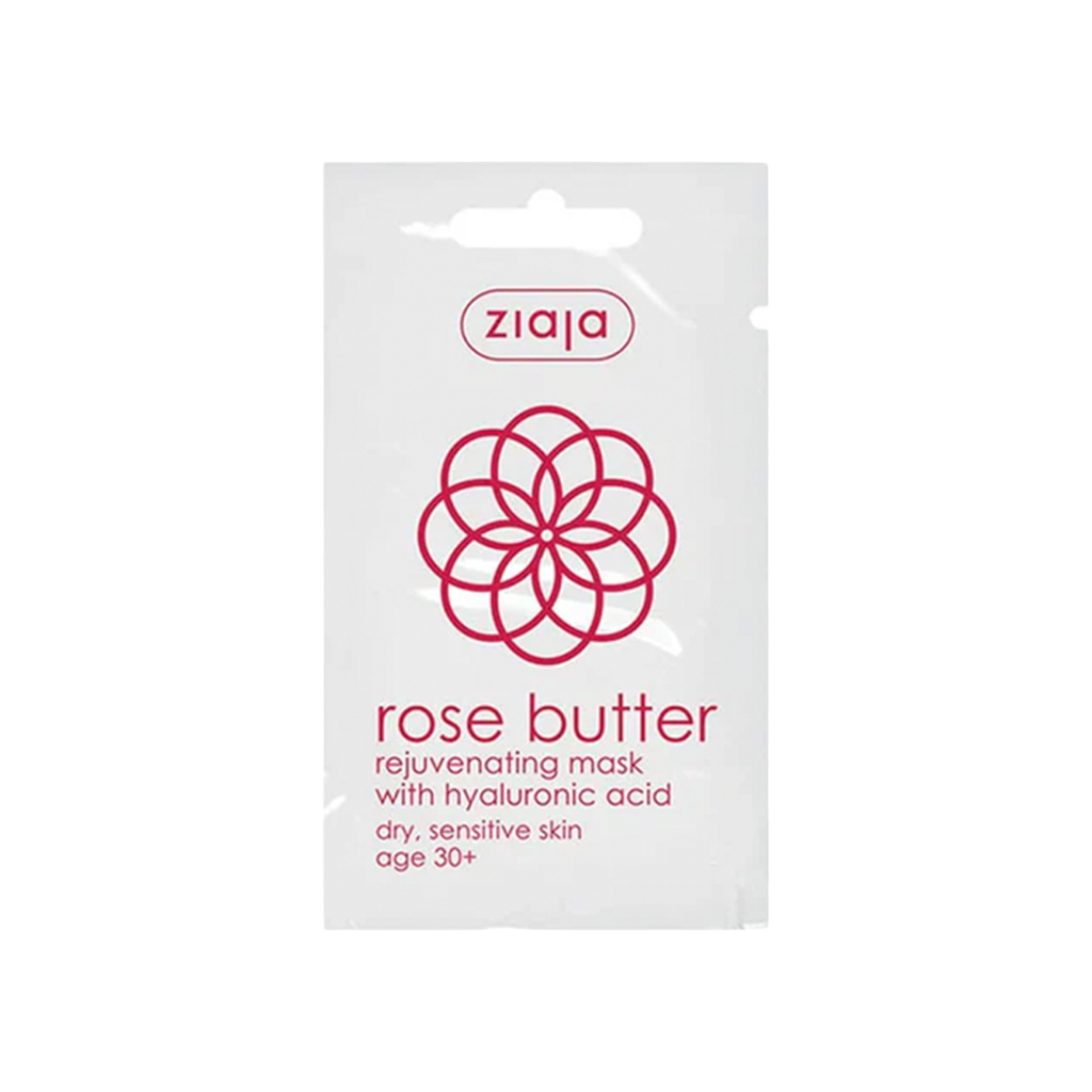 ZIAJA ROSE BUTTER REJUVENATE FACE MASK/SACHET 7 ml