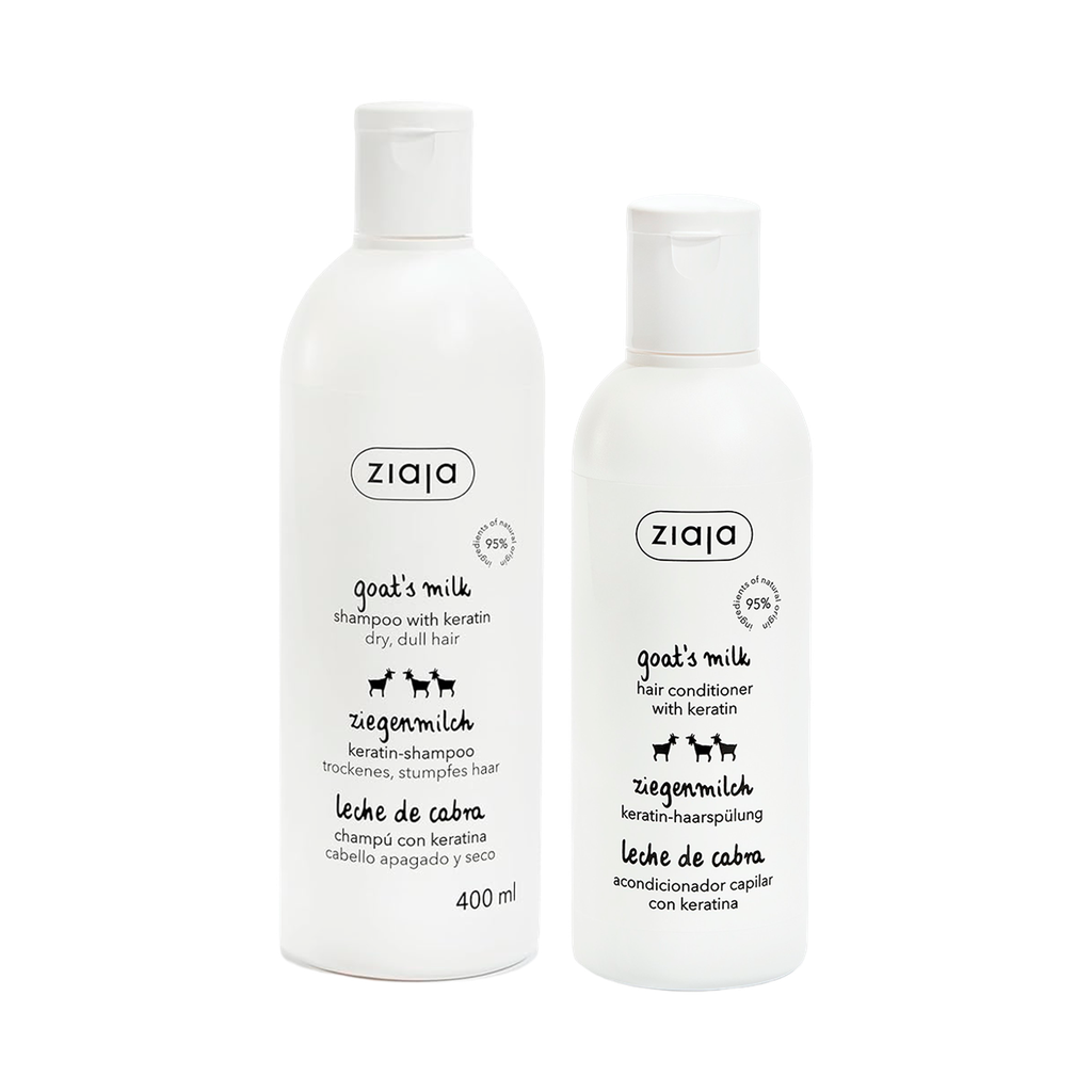 ZIAJA COMBO GOAT´S MILK SHAMPOO+CONDITIONER