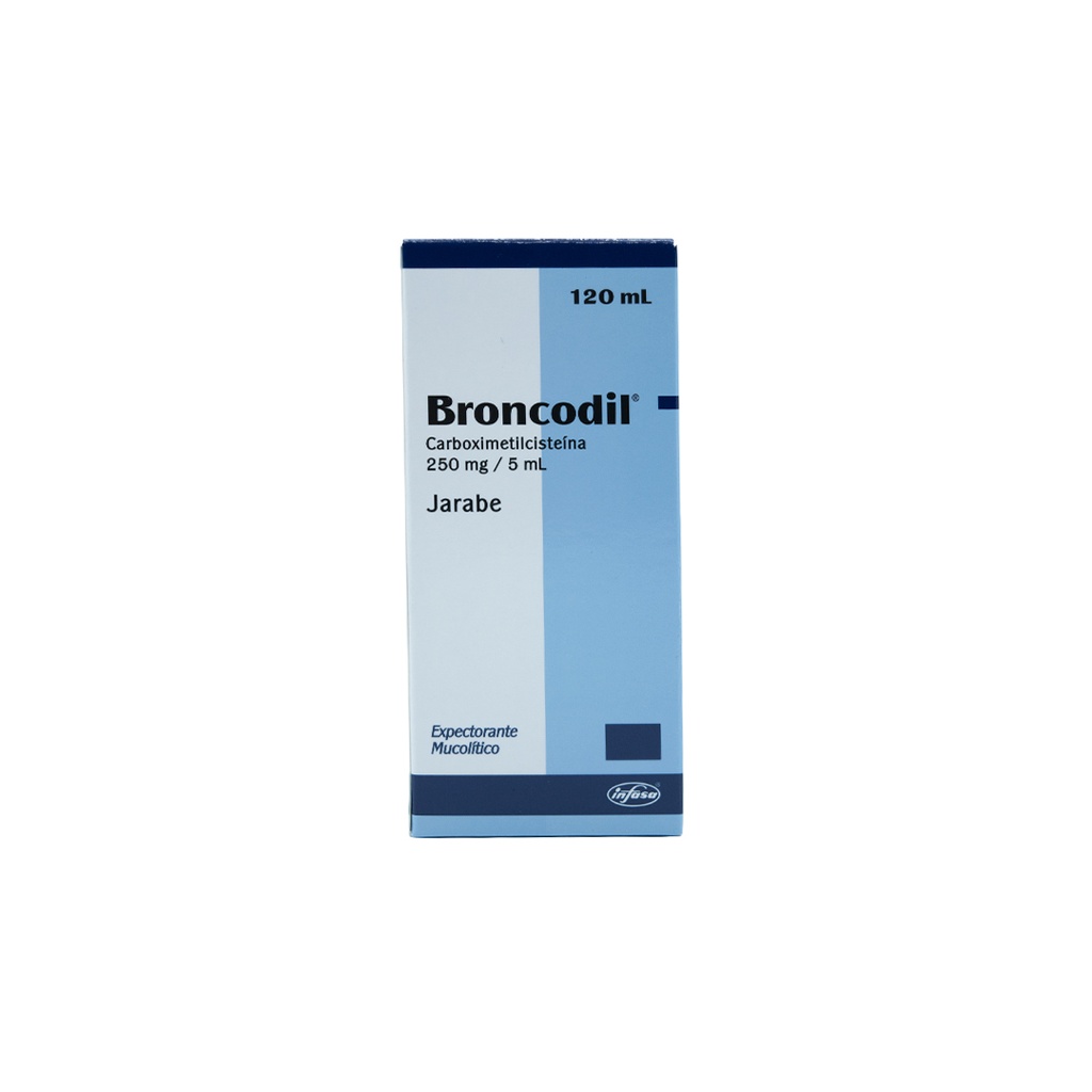 Broncodil 250Mg/5Ml Jarabe 120Ml. Infasa  INDUSTRIA FARMACEUTICA, S.A.