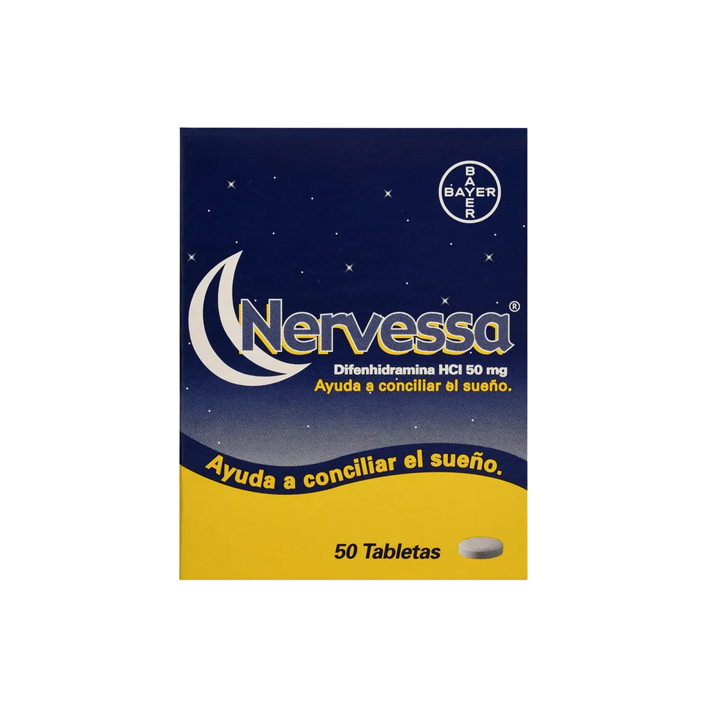 Nervessa 50 Mg Tabletas BAYER OTC